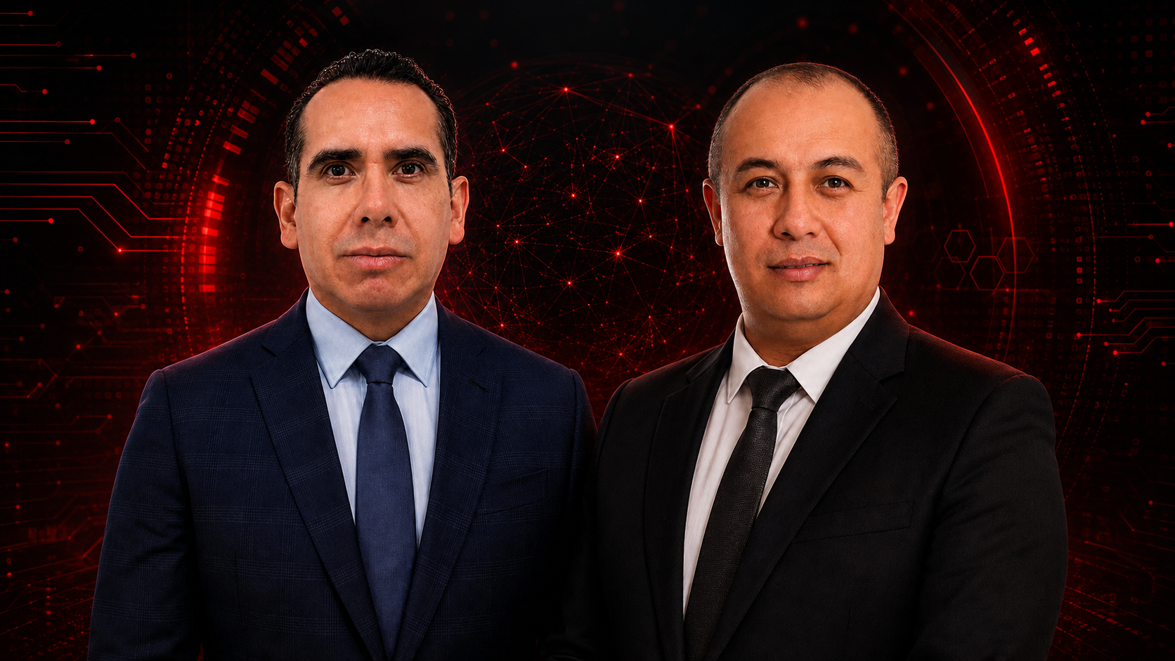Retrato de Dr. Carlos Eduardo Meneses Eraso + Iván Rocha Montiel