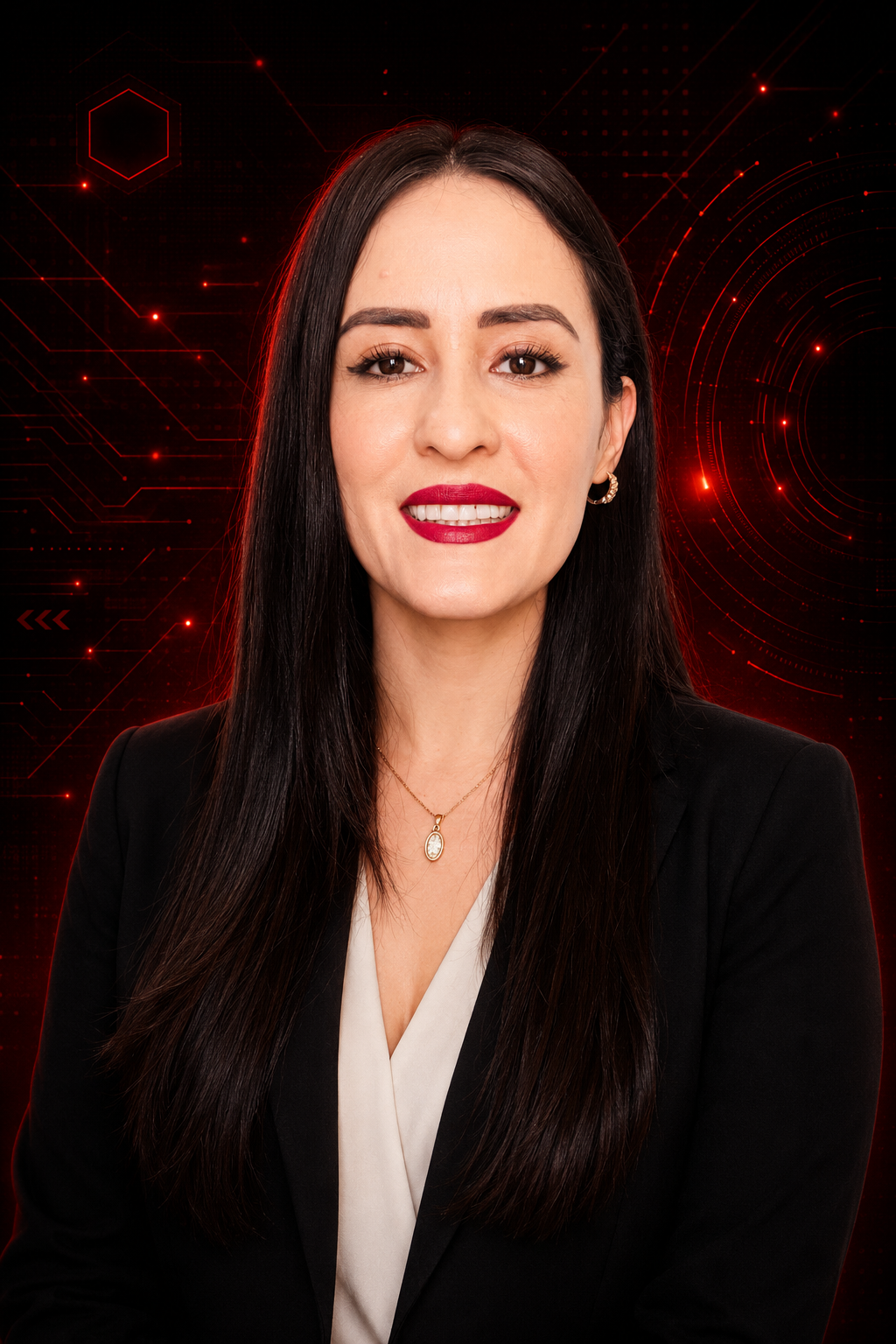 Retrato de Mtra. Ana Rosa López Jiménez
