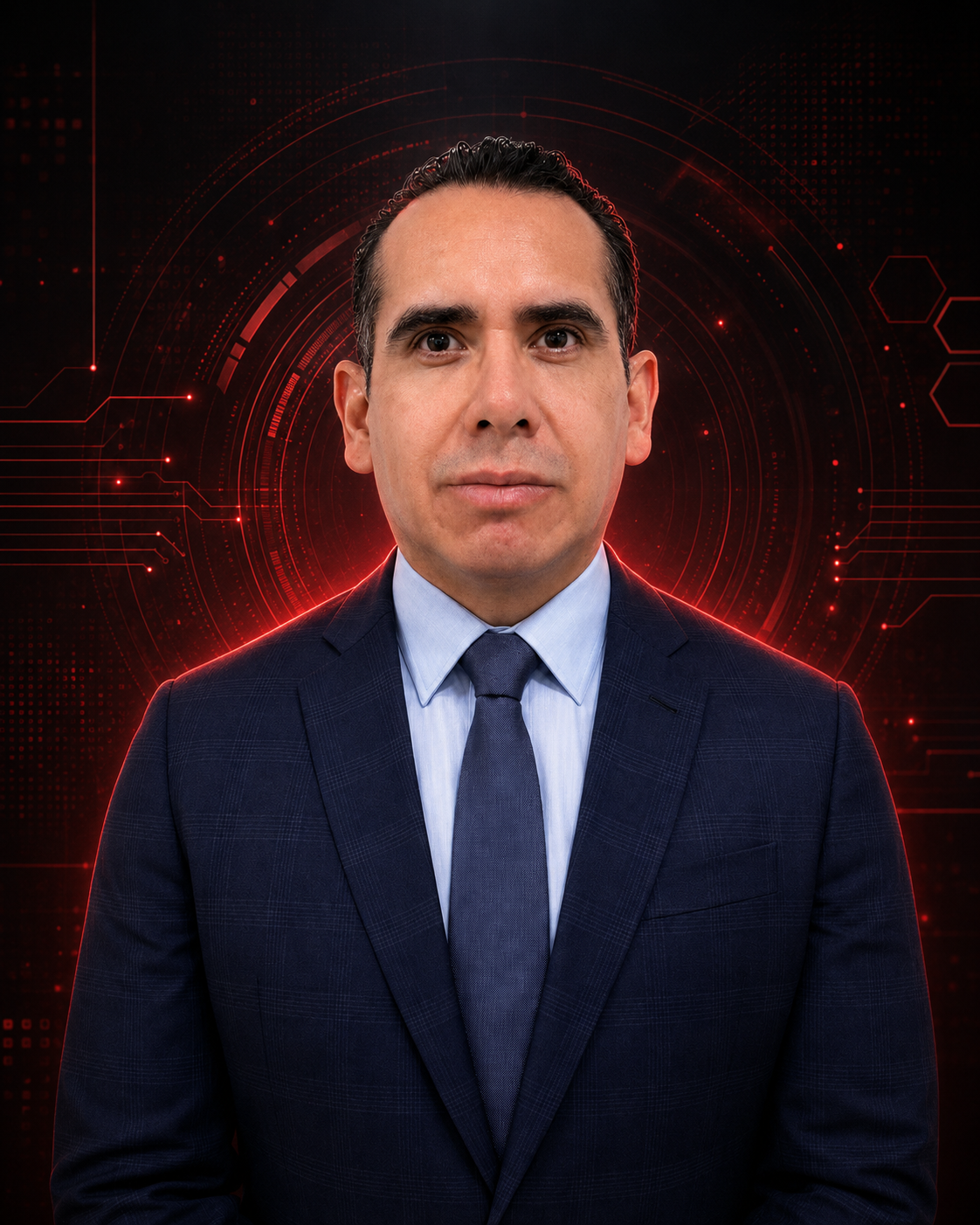 Retrato de M.A. Carlos Iván Rocha Montiel