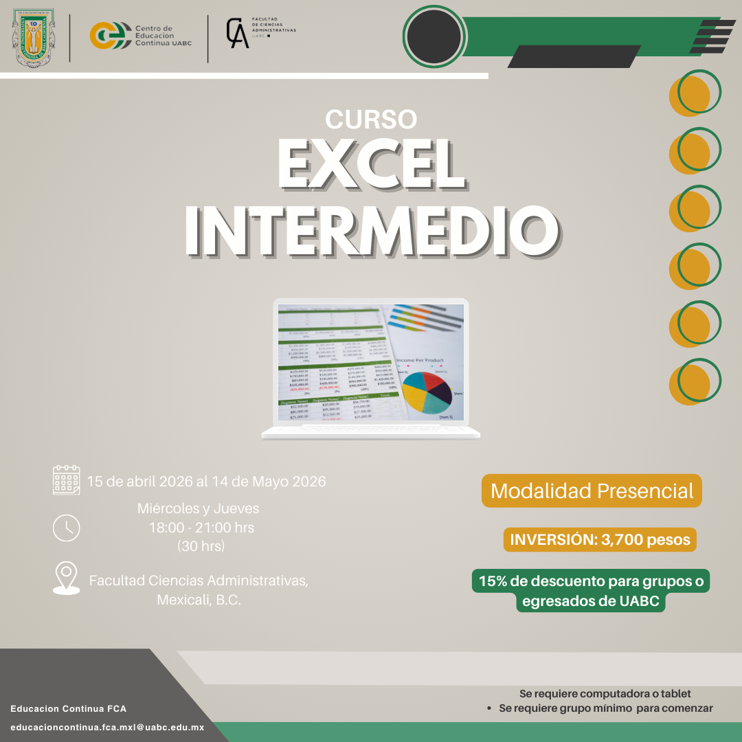Curso Excel Intermedio