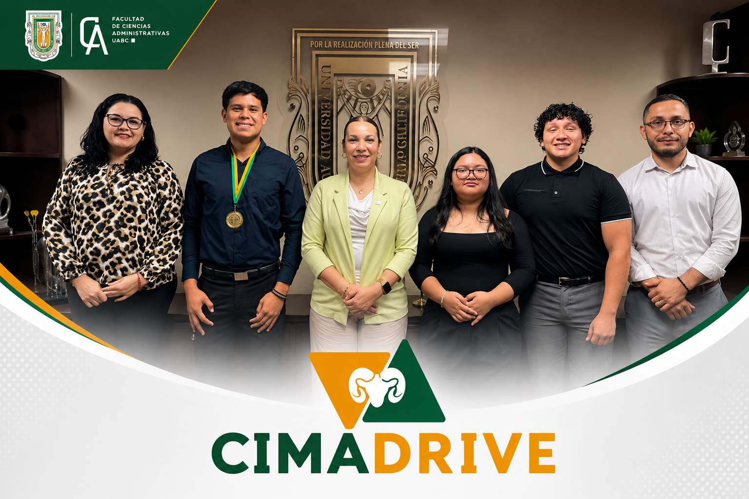 Estudiantes de la FCA presentan el proyecto CIMADRIVE para fortalecer la seguridad de la Facultad