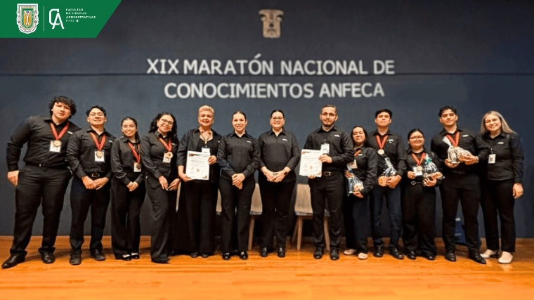 Talento FCA destaca en el XIX Maratón Nacional de Conocimientos ANFECA