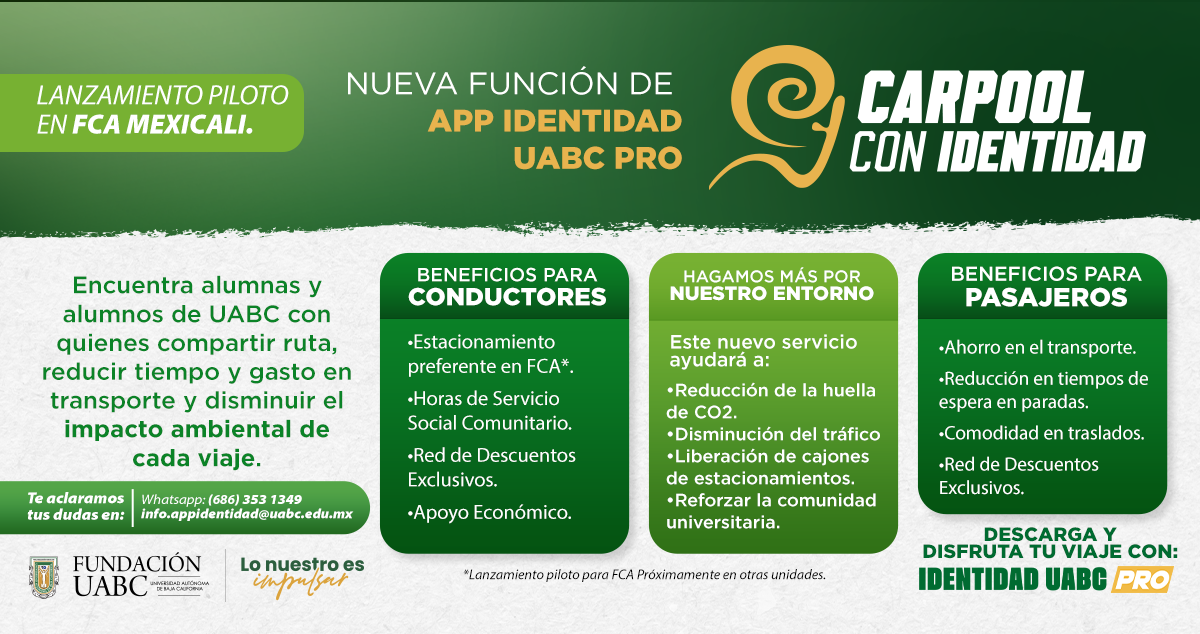 Carpool con Identidad
